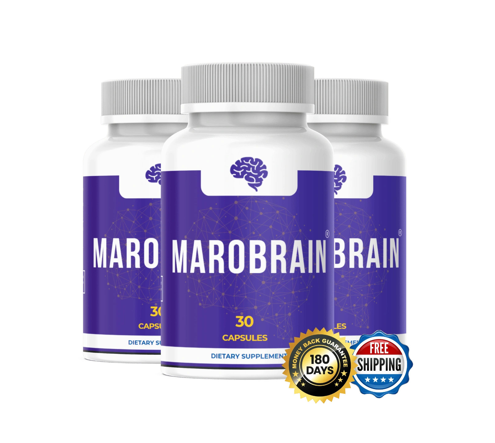 MaroBrain 3 Bottles Package